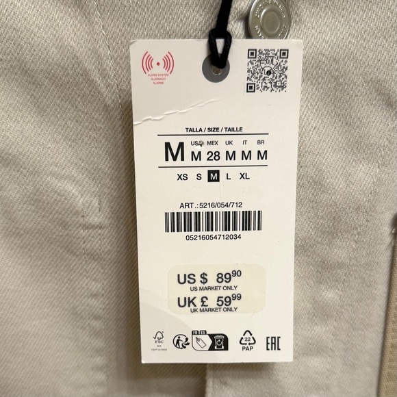 NWT Zara Pocket Overshirt ZW Collection size M
Denim Barn Jacket - Picture 12 of 13